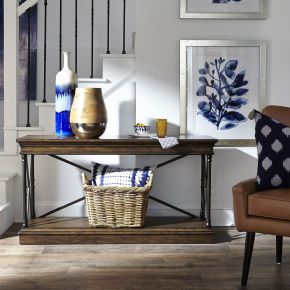 Liberty Furniture 315-OT1030 Tribeca - Sofa Table - Cordovian Brown