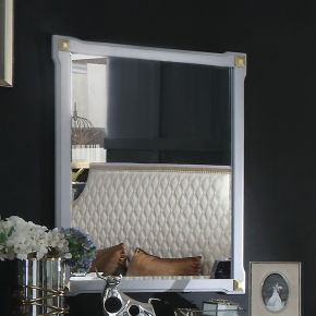 ACME 28864 House Marchese - Mirror - Pearl Gray