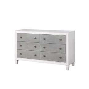 ACME BD00663 Katia - Dresser - Rustic Gray & White Finish