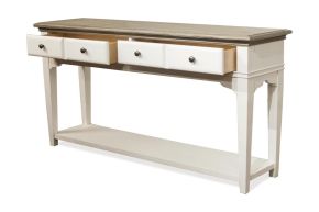 Riverside Furniture 59514 Riverside Furniture 59514 Myra - Sofa Table - Natural / Paperwhite