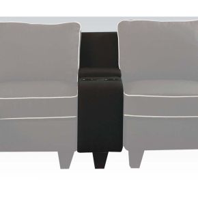 ACME 54242 Kelliava - Console With USB - Black Fabric