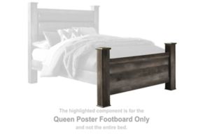 Signature Design by Ashley® B440-64 Wynnlow - Queen Poster Footboard - Gray