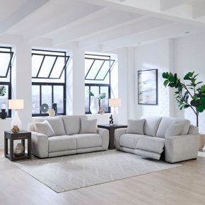Liberty Furniture 6000SF-UPH-SOLO Liberty Furniture 6000SF-UPH-SOLO Blake - Sofa & Loveseat - Estero Smoke