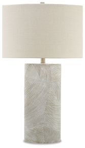 Ashley Furniture L243264 Bradard - Poly Table Lamp - Brown