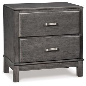Signature Design by Ashley® B476-92 Caitbrook - Gray - Two Drawer Night Stand