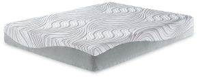Sierra Sleep® by Ashley M59251 10 Inch Memory Foam - White - California King Mattress
