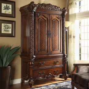ACME 22007 Vendome - Wardrobe/TV Armoire - Cherry