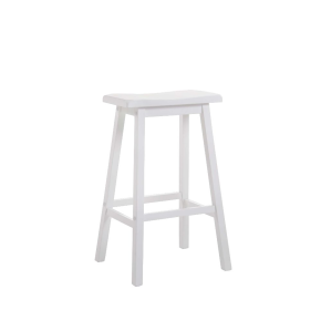 ACME 07311 Gaucho - Bar Stool - White - 18"