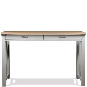 Riverside Furniture 12133 Osborne - Nesting Desk - Timeless Oak / Gray Skies