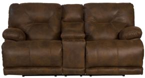 Catnapper 4389-1228/29-3028/29 Voyager - Fabric Lay Flat Console Reclining Loveseat - Elk