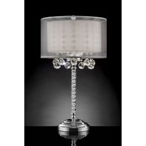 Furniture of America L9149T 30" Height Table Lamp - Hanging Crystal
