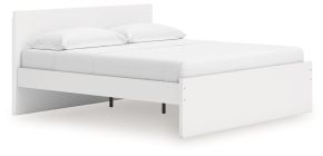 Signature Design by Ashley® EB9630B19 Onita - King Panel Platform Bed - White