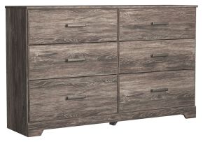 Ashley Furniture B2587-31 Ralinksi - Six Drawer Dresser - Gray