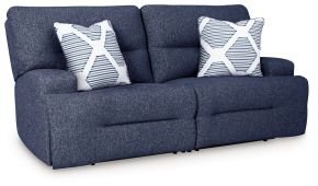 Ashley Furniture 93607S16 Ashley Furniture 93607S16 Acklen Place - 2-Piece Power Reclining Sectional - Navy