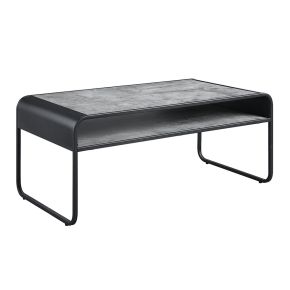 ACME LV01145 Raziela - Coffee Table - Concrete Gray & Black