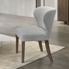 ACME DN04816 Dillon - Side Chair (Set of 2) - Gray / Walnut