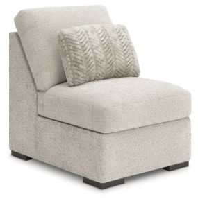 Signature Design by Ashley® PC5910646 Cuddle Plush - Armless Chair - Arctic