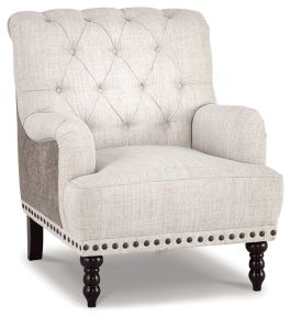 Signature Design by Ashley® A3000053 Tartonelle - Accent Chair - Ivory / Taupe