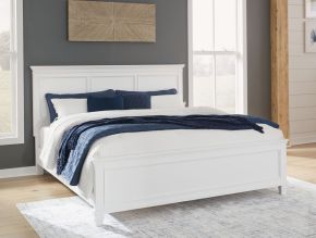 Signature Design by Ashley® B680B2 Fortman - Queen Panel Bed - White