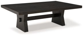 Signature Design by Ashley® T841-1 Galliden - Black - Rectangular Cocktail Table