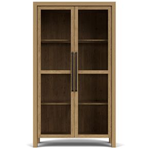 Riverside Furniture 91054 Davie - Display Cabinet - Light Brown