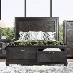 Furniture of America CM7315Q-BED Argyros - Queen Bed - Espresso