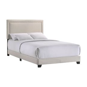 Intercon UB-BR-ZONFUL-FOG-C Zion - Upholstered Full Bed - Fog