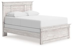 Signature Design by Ashley® PCB1171B2 Makidern - Queen Panel Bed - Whitewash