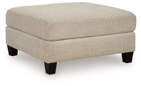 Benchcraft® 6670408 Steelwater Retreat - Oversized Accent Ottoman - Latte