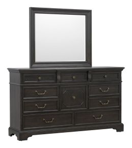 Pulaski Furniture P386-BR-K7 Pulaski Furniture P386-BR-K7 Hickory Creek - Dresser & Mirror - Brown