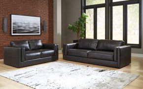 Signature Design by Ashley® 57405/38/35 Amiata - 2 Pc. - Sofa, Loveseat - Onyx