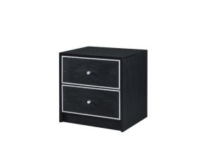 ACME 97966 Jabir - Accent Table - Black & Silver