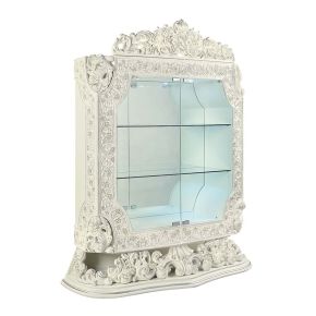 ACME DN01232 Adara - Curio - Antique White Finish