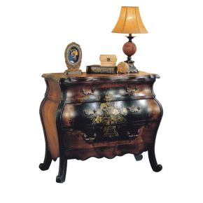 ACME 09205 Roma - Bombay Chest - Black - 37"