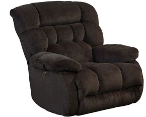 Catnapper 647657-1622/09 Daly - Power Lay Flat Recliner - Chocolate