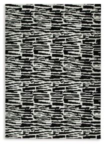 Signature Design by Ashley® R406760 Bramshaw - Black / Ivory - Extra Large Rug