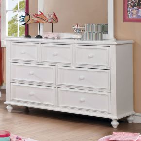 Furniture of America CM7155WH-D Olivia - Dresser - White