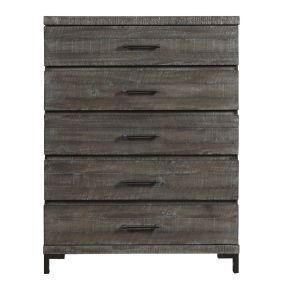 Samuel Lawrence Furniture S826-040 Austin - 5 Drawer Chest - Dark Brown