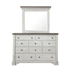 Samuel Lawrence Furniture S786-010 Valley Ridge - 10-Drawer Dresser - White