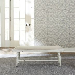 Liberty Furniture 661W-C9001B Whitney - Bench - Antique Linen / Weathered Gray