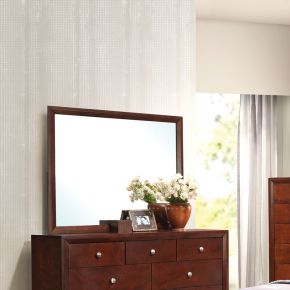 ACME 20404 Ilana - Mirror - Brown Cherry
