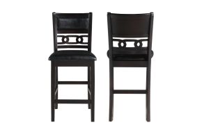 New Classic D1701-22-EBY New Classic D1701-22-EBY Gia - Counter Chairs (Set of 2) - Ebony