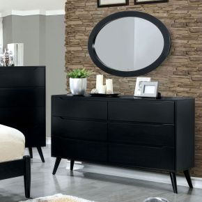 Furniture of America CM7386BK-D Lennart - Dresser - Black