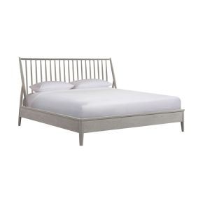 Intercon BY-BR-9860K-WHT-C Intercon BY-BR-9860K-WHT-C Bayside - King Bed - Silver