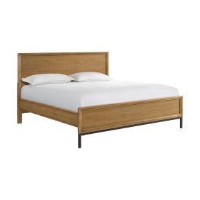Intercon NP-BR-5464K-NTO-C Newport - King Bed - Natural Oak