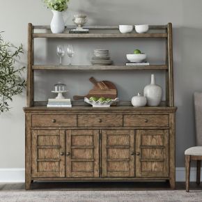 Liberty Furniture 930-DR-SH Carolina Park - Server & Hutch - Brown