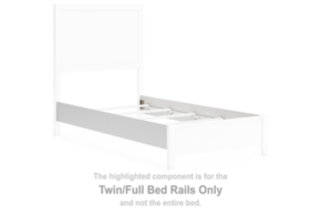 Signature Design by Ashley® B427-83 Binterglen - Twin/Full Bed Rails - White