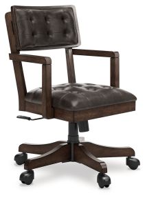 Ashley Furniture H556-01A Breckington - Home Office Desk Chair - Dark Brown