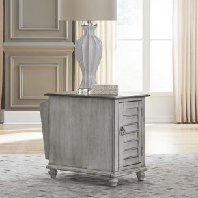Liberty Furniture 303W-OT1021 Ocean Isle - Chair Side Table - White