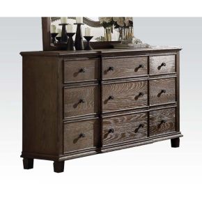 ACME 26115 Baudouin - Dresser - Weathered Oak